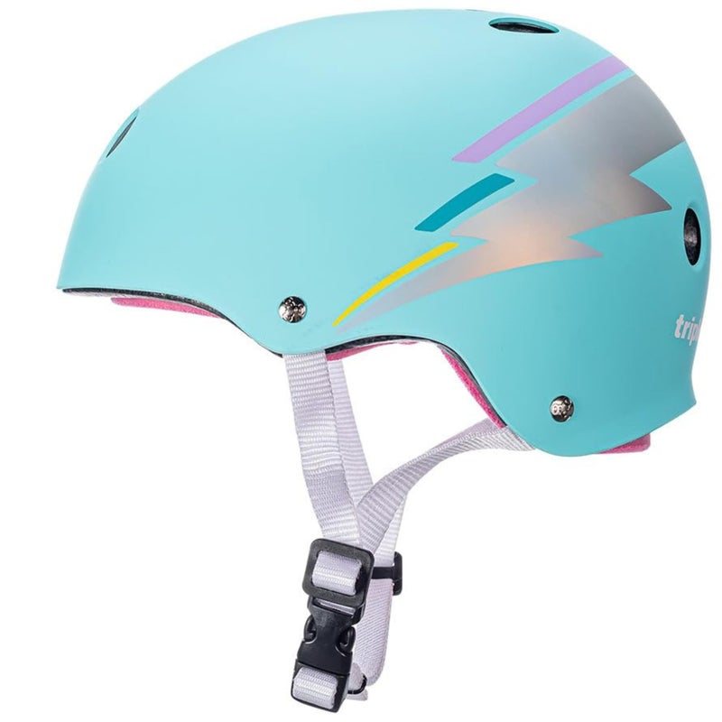 Triple Eight Certified Sweatsaver Helmet for Skateboarding, BMX, Roller Derby, Roller Skating, Inline Skating, Scooter and Bike - Image 1